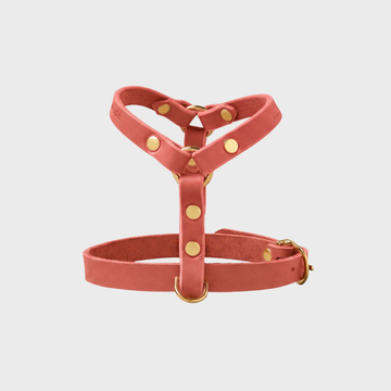 Butter Coral Pink // Y-sele i blødt læder (lyserød)