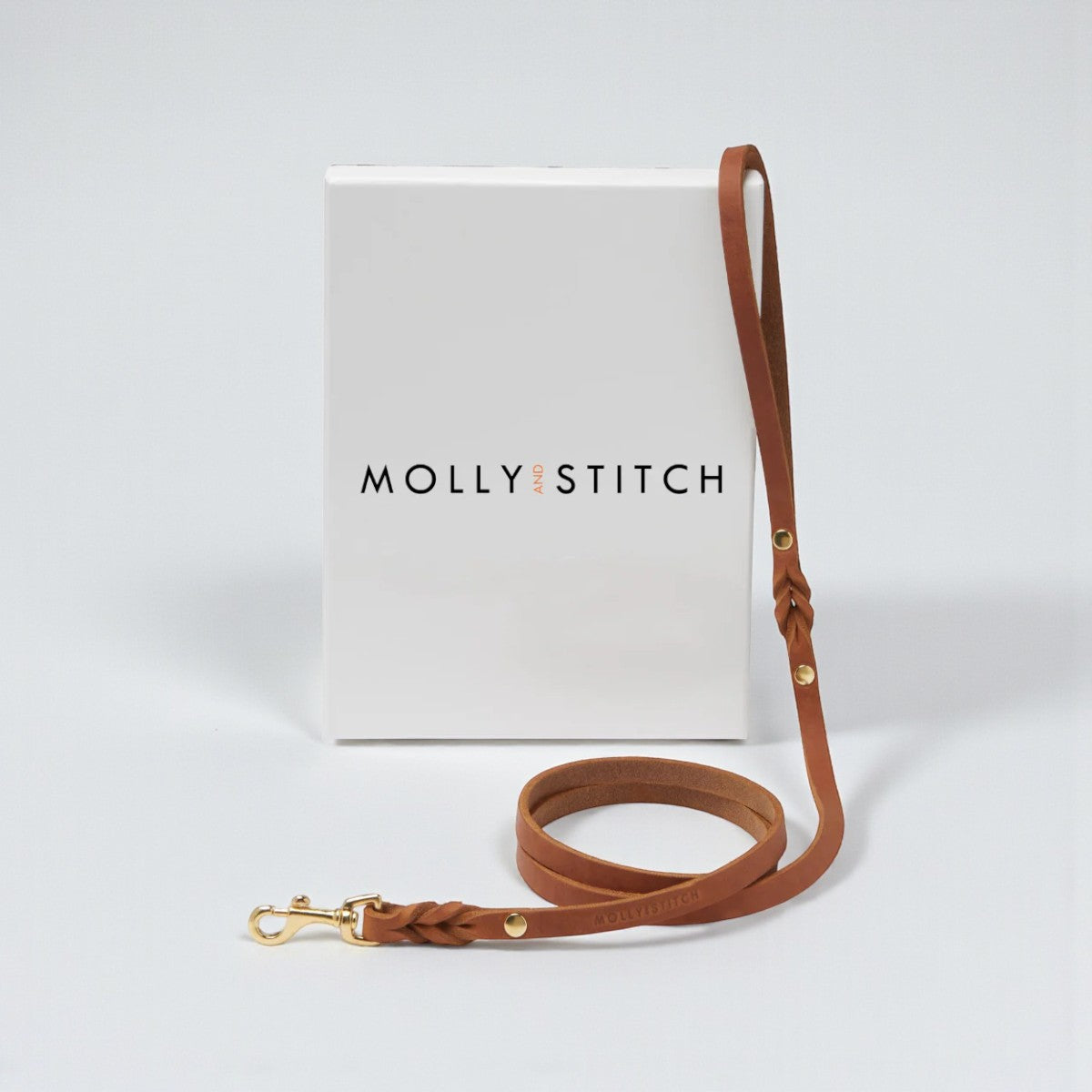 Butter Sahara City Leash // Classic dog leash in soft leather (cognac)