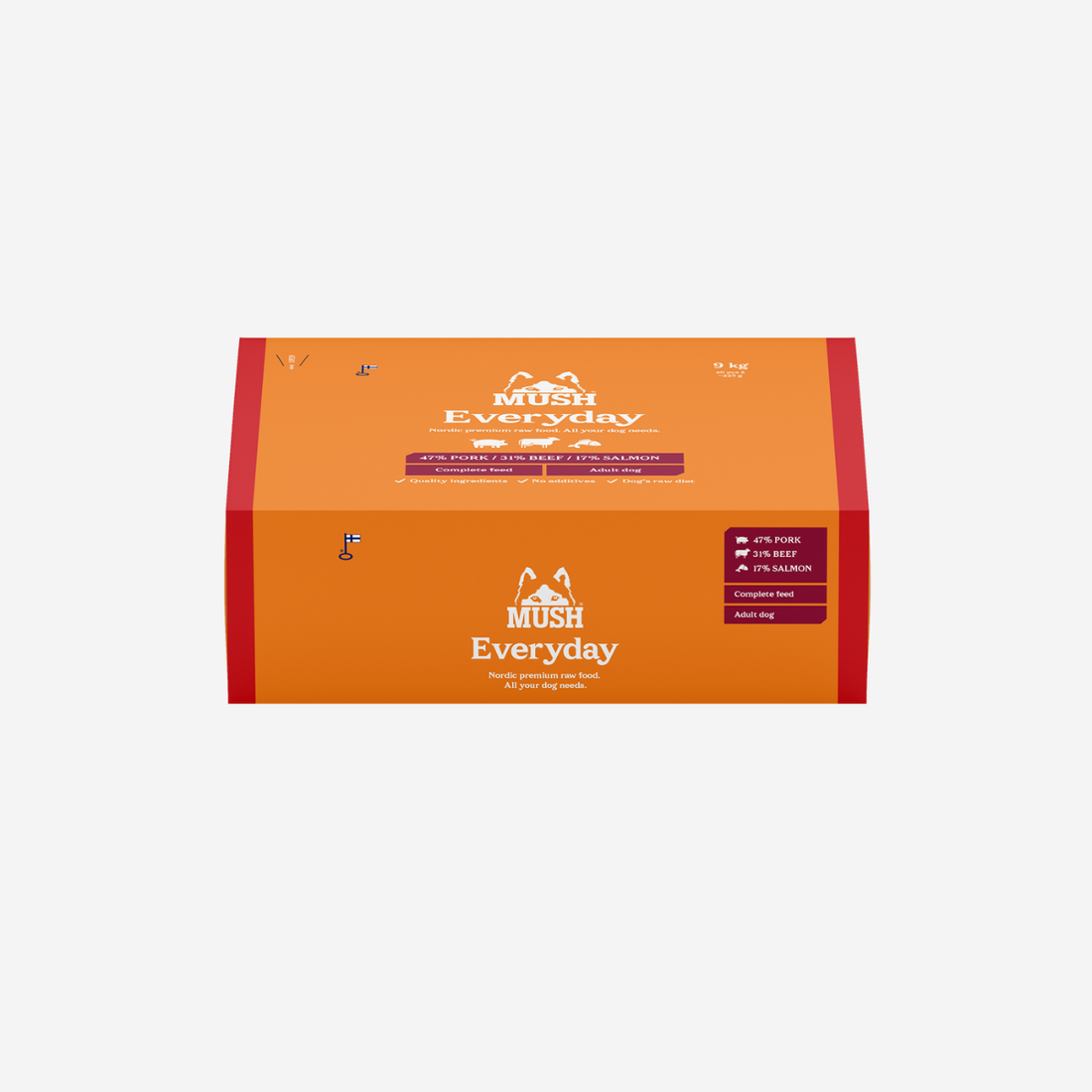 Mush Vaisto Red // Barf with extra good fatty acids for fur and skin (frost)