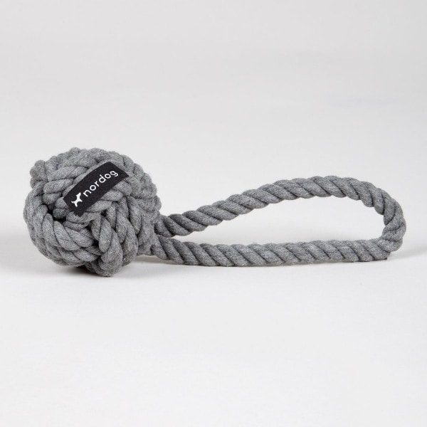 Nordog Rope Graphite // Trækkelegetøj i reb (mørkegrå)