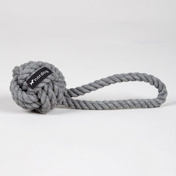 Nordog Rope Graphite // Trækkelegetøj i reb (mørkegrå)