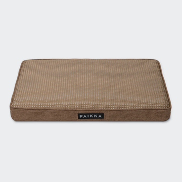 Paikka Cooling Mattress // Cooling dog cushion with memory foam (taupe)