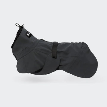 PAIKKA Visibility Raincoat Seawool // Reflekterende og vandtæt regnjakke (dark)