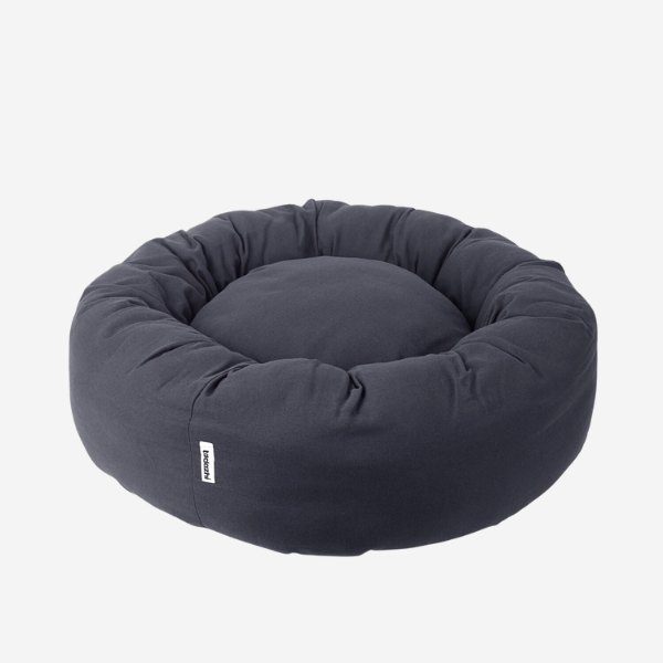 Bestillingsvare: Tadazhi Donut Bed // Vaskbar donut hundeseng (mørkegrå)