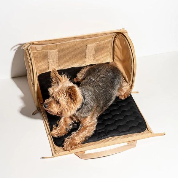 Wild One Air Carrier // Flytaske og rejseseng til hunde (beige)