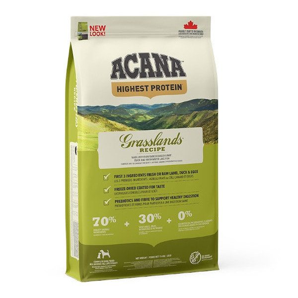 Acana Grasslands // Tørfoder med ekstra smag til kræsne hunde