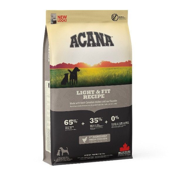 Acana Light & Fit // Tørfoder til hunde med tendens til overvægt