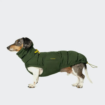 Cloud7 Alaska, Gravhund // Varm vinterjakke (olive)
