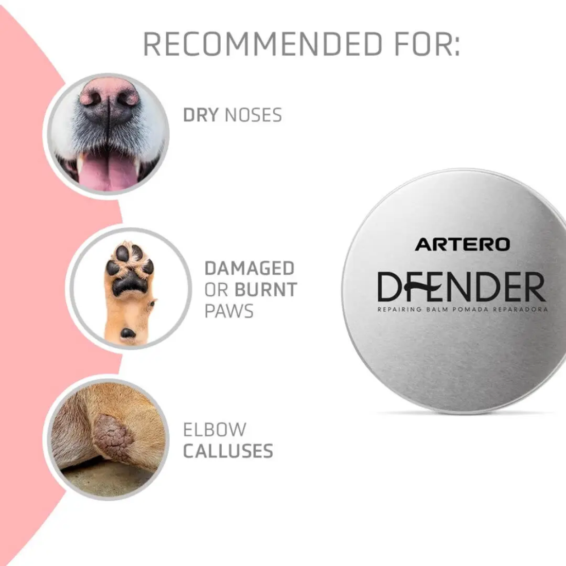 Artero Dfender Repair Cream // Protective and nourishing paw wax