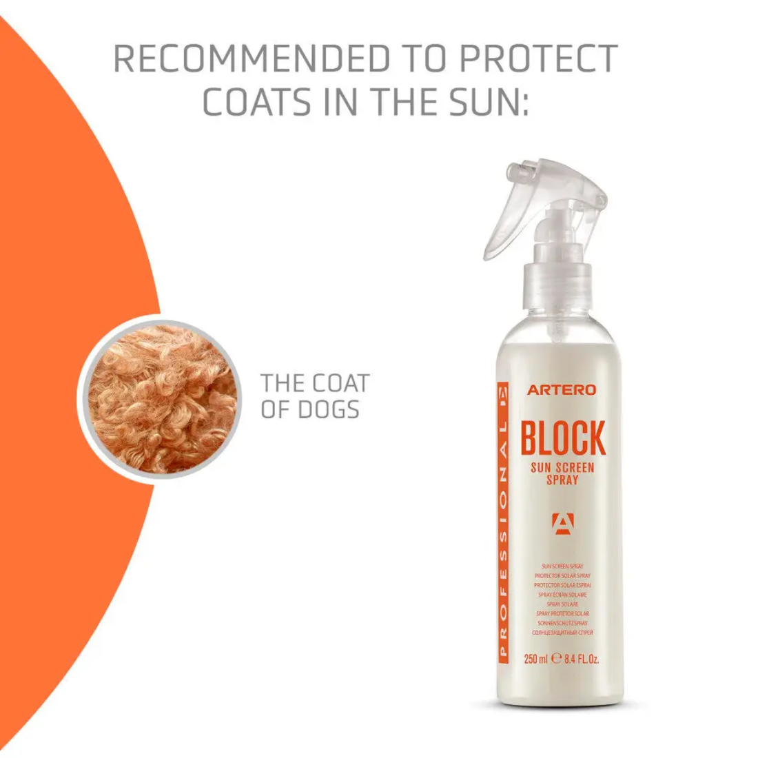 Artero Block // Sunscreen spray for dogs (250 ml)