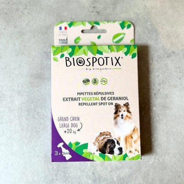 Biospotix Spot On // Non-toxic and natural tick and flea repellent for dogs