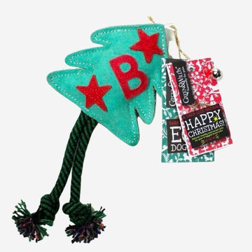 Bruce the Spruce // Naturligt julehundelegetøj (juletræ)