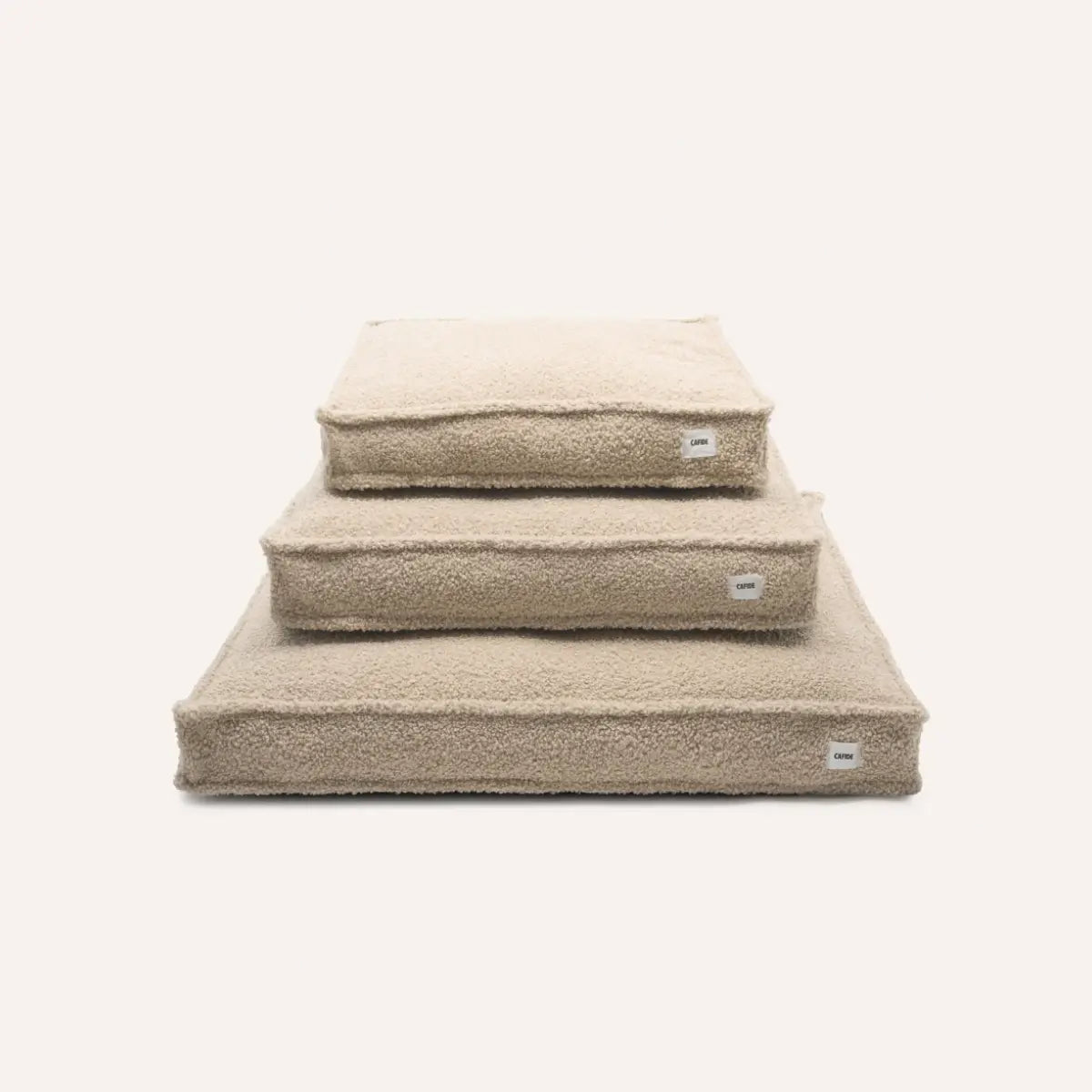 Cafide Cuadra // Blød og vaskbar hundepude (beige)