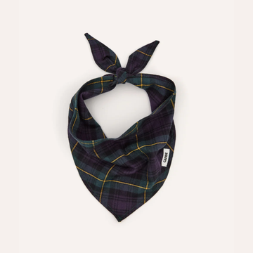 Cafide Bandana // Hundebandana i bomuld (black watch)
