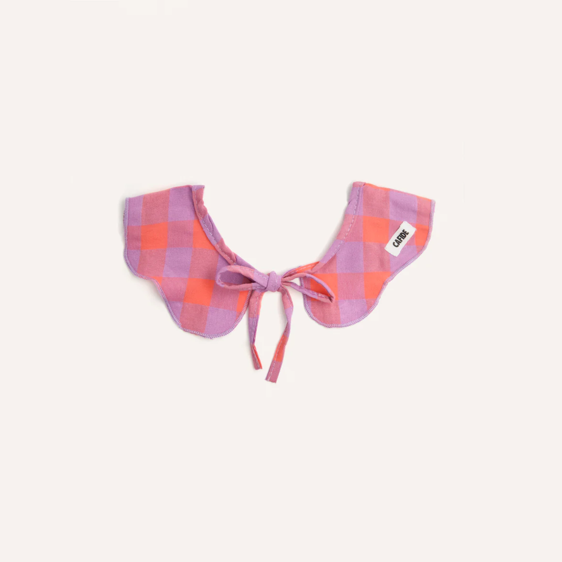 Cafide Neck Bow // Hals-sløjfe til hunde (violet vichy)
