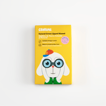 Canumi Green-Lipped Mussel // Grønlæbet musling i naturlig lage til hunde