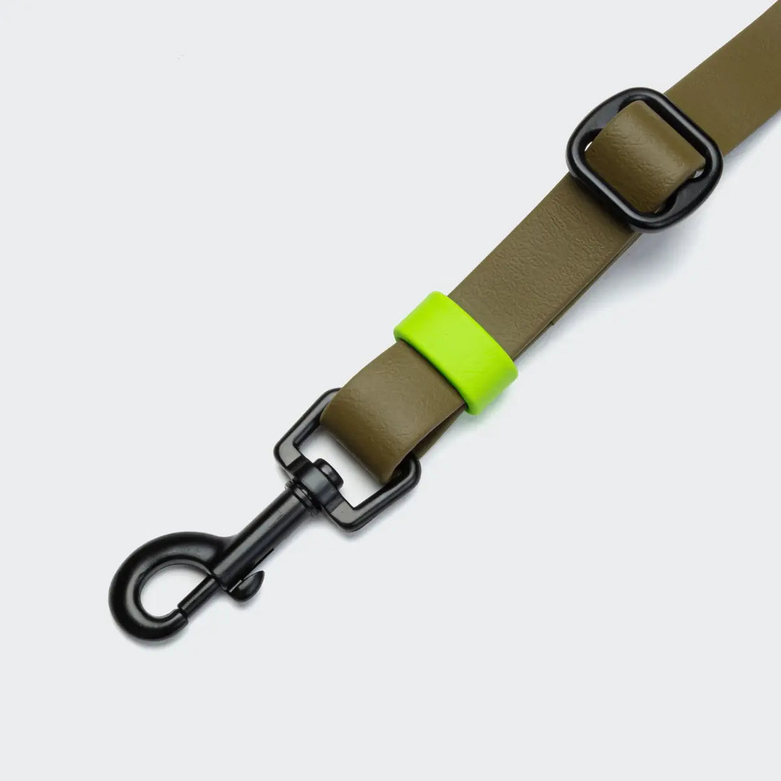 Cloud7 Ipanema // Håndfri BioThane line (olive/neon)