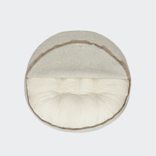Cloud7 Pouf // Rund og blød hundepude (cream)