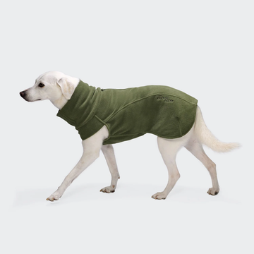 Cloud7 ACTIVE Body Warmer // Lightweight and warm fleece for dogs (khaki)
