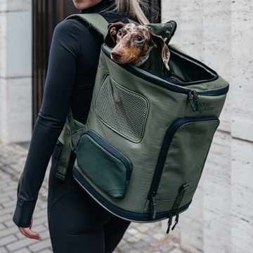 Cloud7 AKTIV Backpack // Let rygsæk til hunde op til 7kg. (olive)