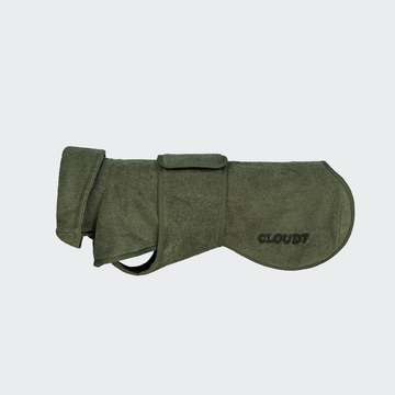 Cloud7 Wannsee Bathrope // Absorberende badekåbe til hunde (sage)