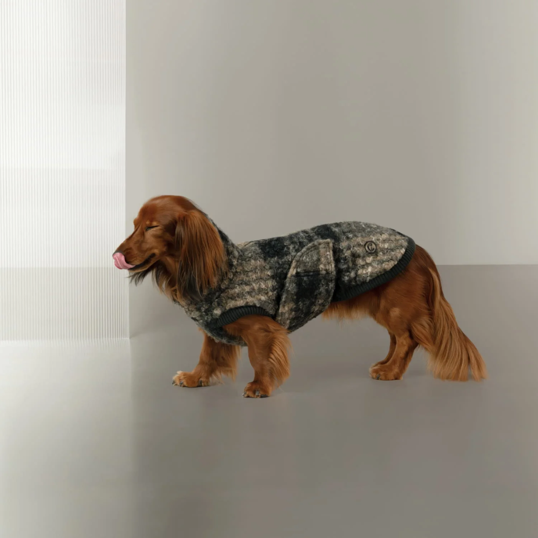 Cloud7 Gotland, Gravhund // Varm og blød hundesweater (tartan)