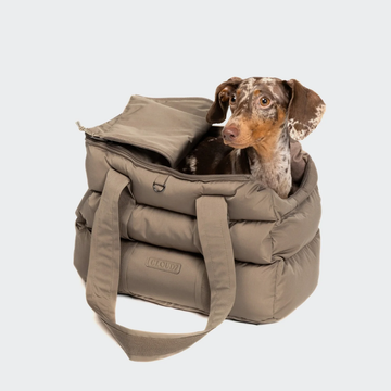 Cloud7 Montreal // Vandafvisende og letvægts hundetaske (sandy brown)