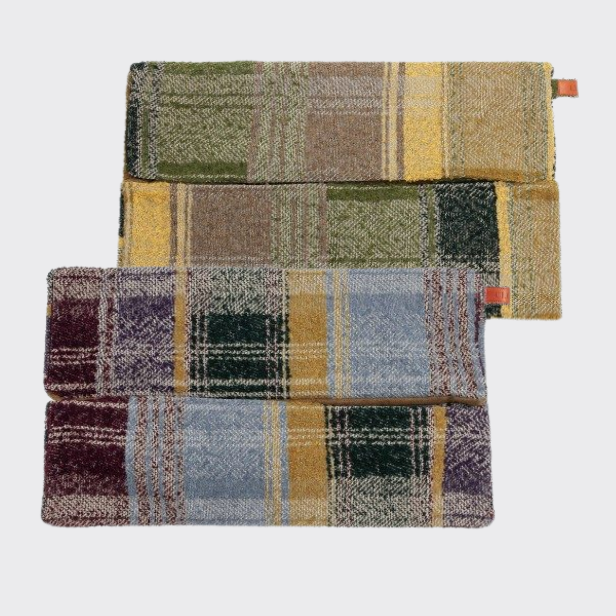 Cloud7 Cube Cover // Betræk til cube hundepude (violet -og green tartan)