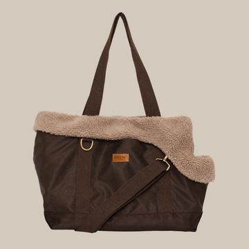 Drew's Dogwear Cali 2.0 // Hundetaske med teddy inderfor