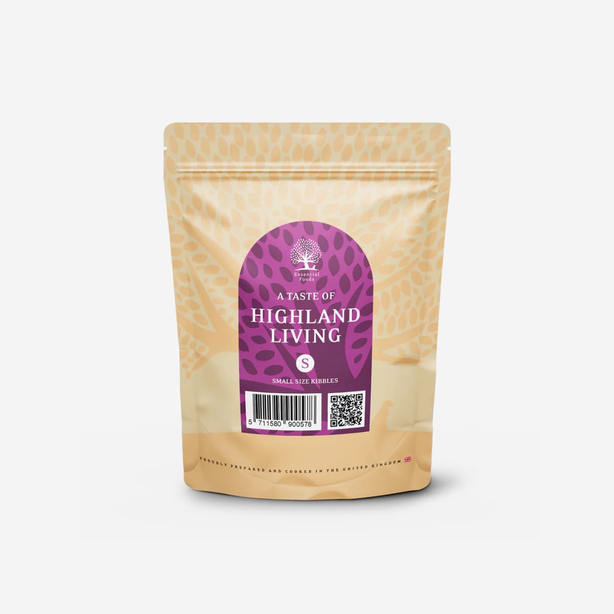 Essential Highland Living Sample // Prøvemåltid, Kalkun og okse  (75 g)