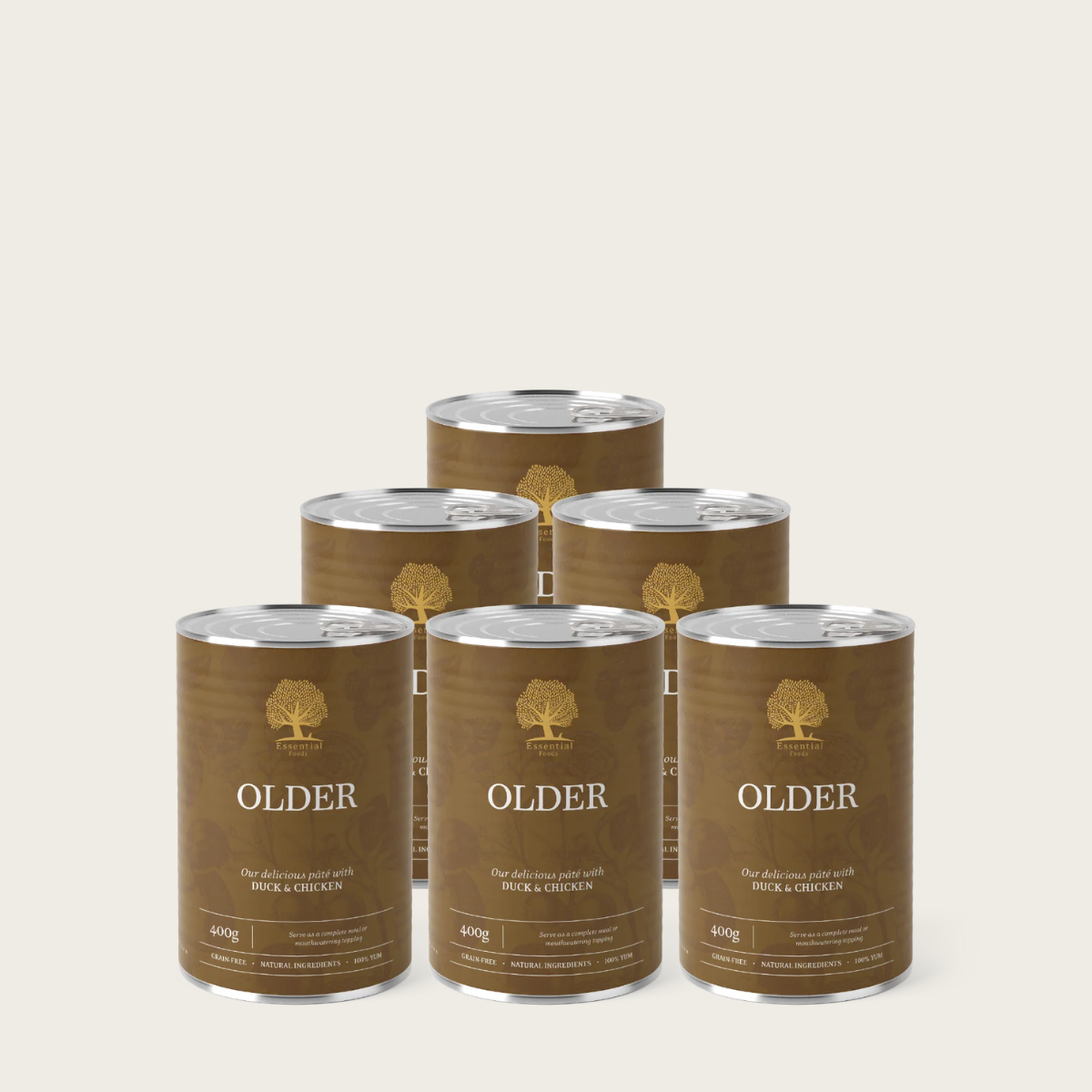 Essential Older Paté // Vådfoder til senior hunde (6 x 400g)