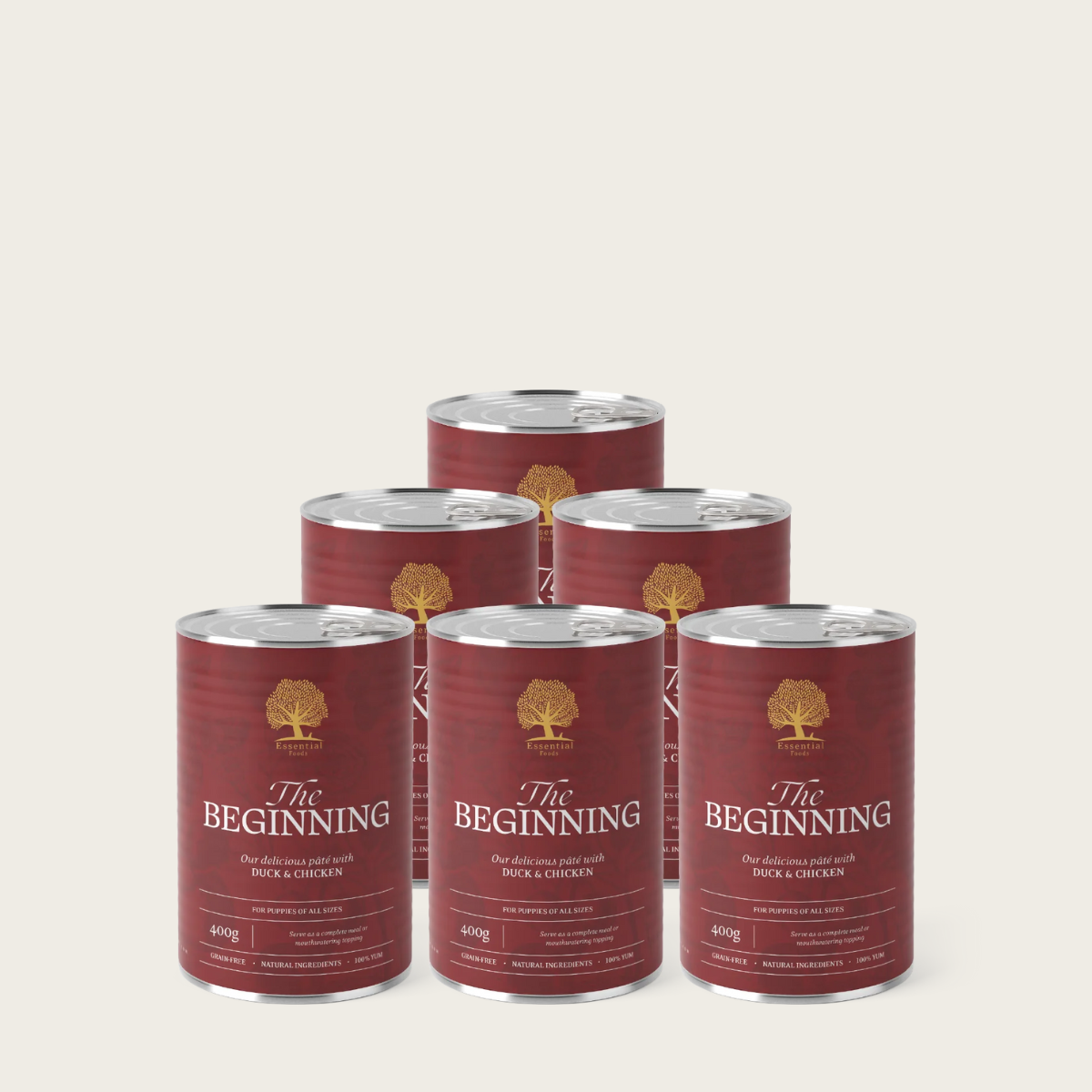 Essential The Beginning Paté // Vådfoder til hvalpe (6 x 400g)