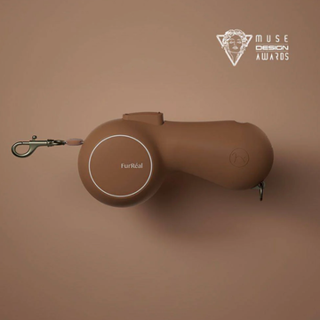 FurRéal Maison Chocoléash Flagship // 3-in-1 dog leash, hand warmer, and power bank (mocha mousse)