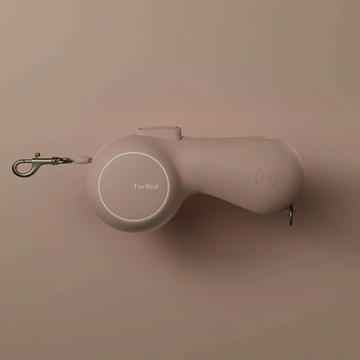 FurRéal Maison Chocoléash Lite // Lightweight retractable dog leash for small dogs (sandy rose)