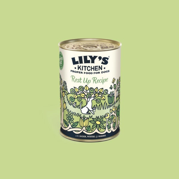 Lily's Kitchen Rest Up // Vådfoder til sart -og dårlig mave (400 g)