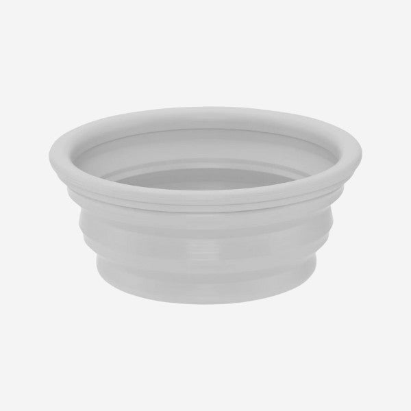 Hevea Bowl-on-the-go // Transportabel foldeskål i naturgummi (grey)