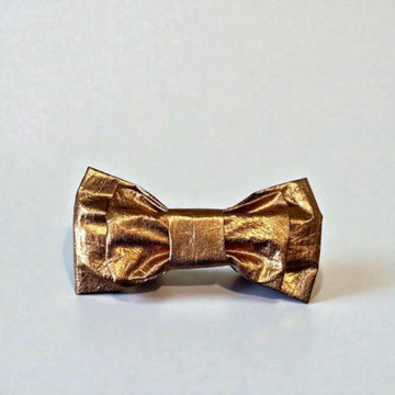 Celebration // 'Shiny' copper bow tie