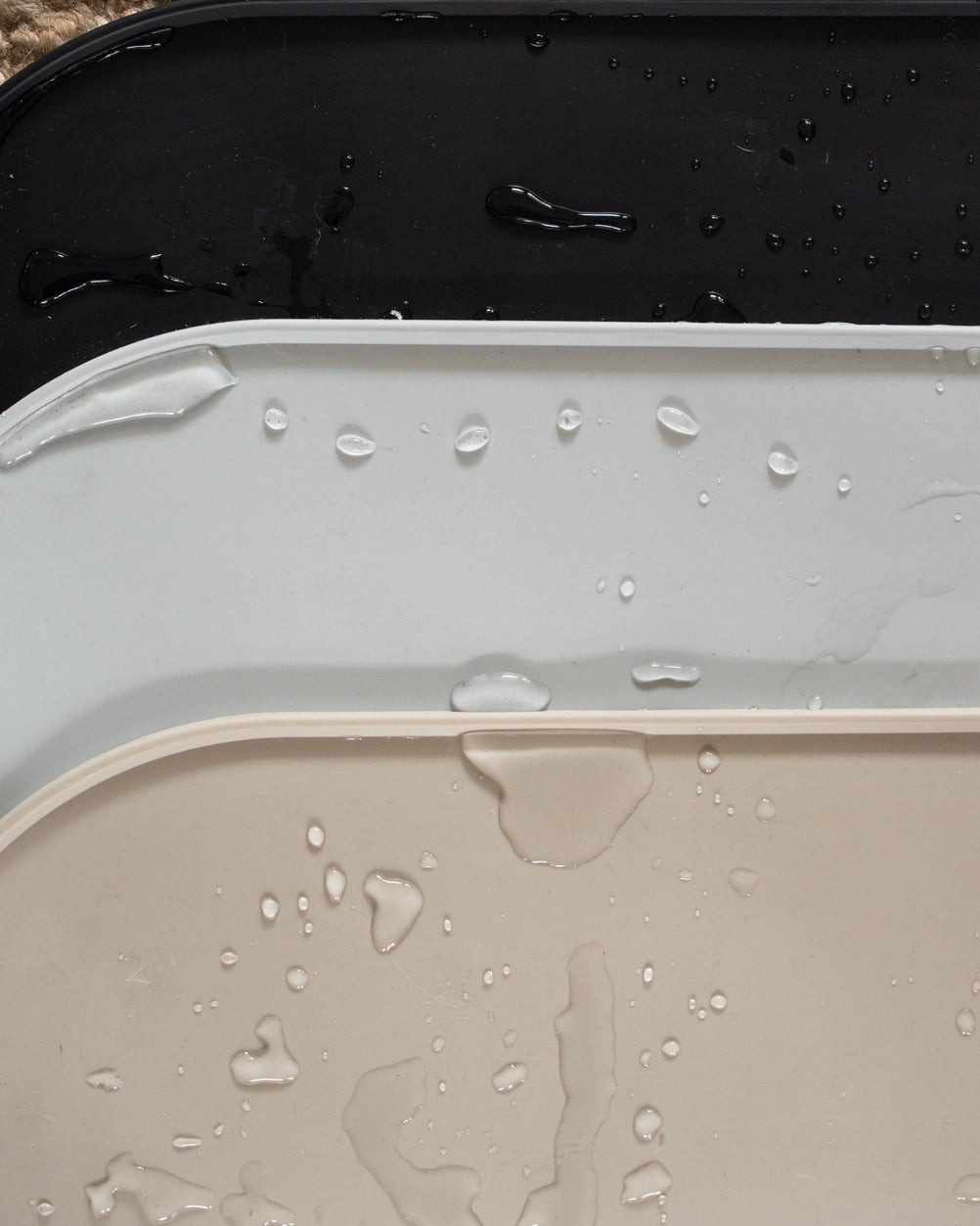 Lievick No Spill Mat // Silikoneunderlag til hundeskåle (latte)