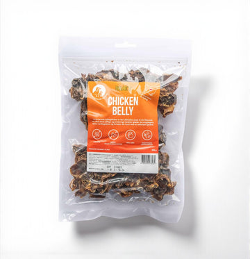 Satisfy Chicken Belly // 100% natural chicken belly treats (200g)