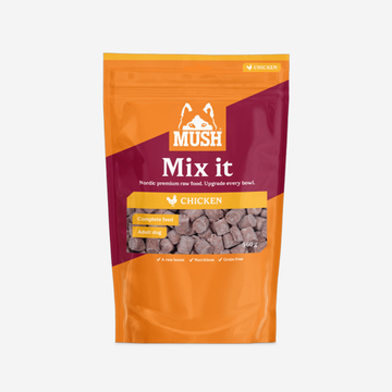 Mush Mix It, Chicken // Frozen complete feed - use, for example, as a supplement to dry food (chicken)