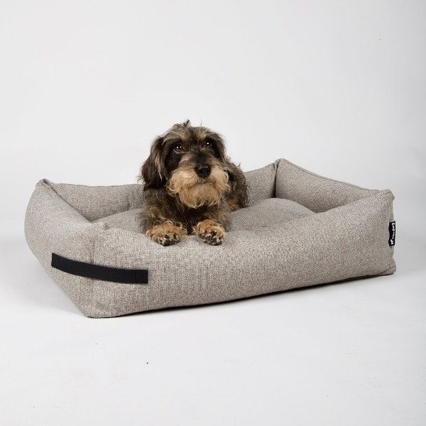 Nordog Hygge // Klassisk hundeseng med memory foam (beige) Small