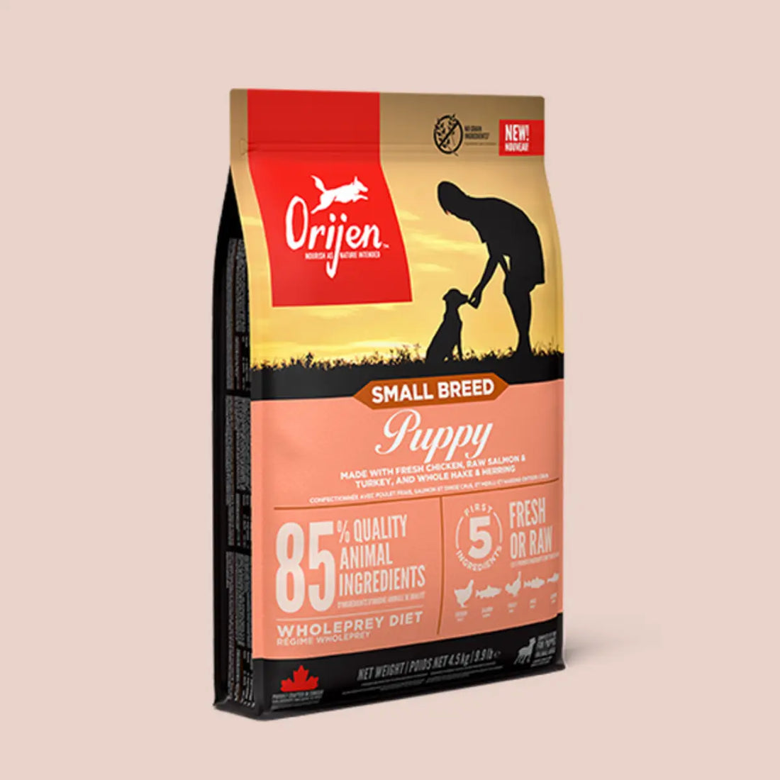 Orijen Puppy Small Breed // Tørfoder til hvalpe af små racer (1.8 kg)