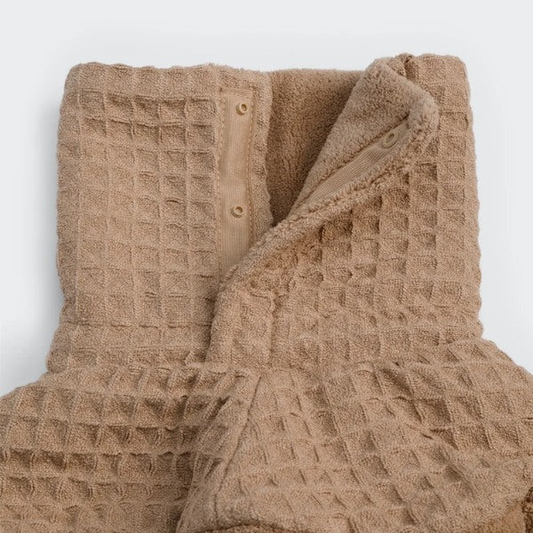 Paikka Spa // Hurtigtørrende badekåbe i mikrofiber til hunde (taupe) Str 25, 45 og 60