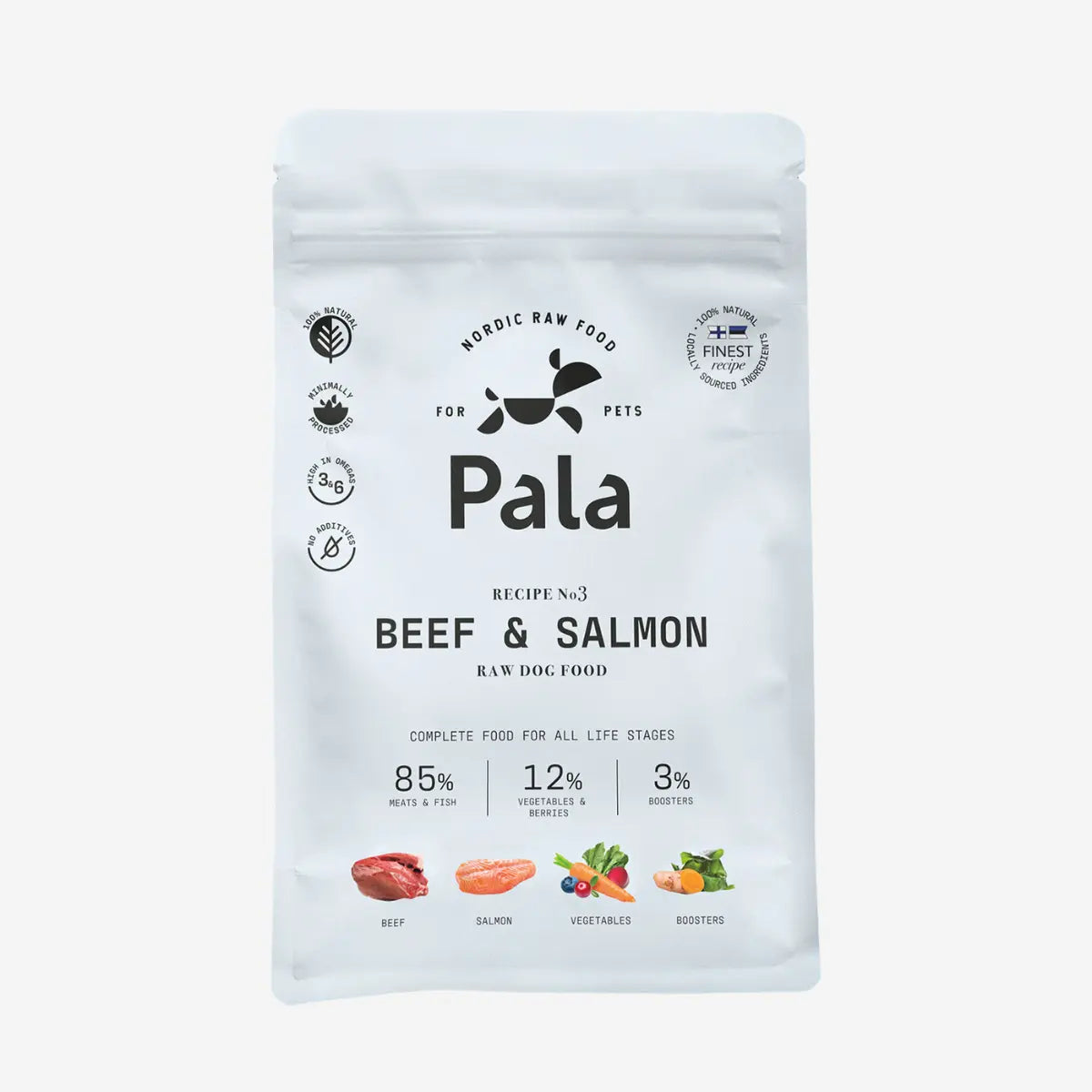 Pala Recipe 3 // Blødt hundefoder til kræsne hunde (okse, laks)