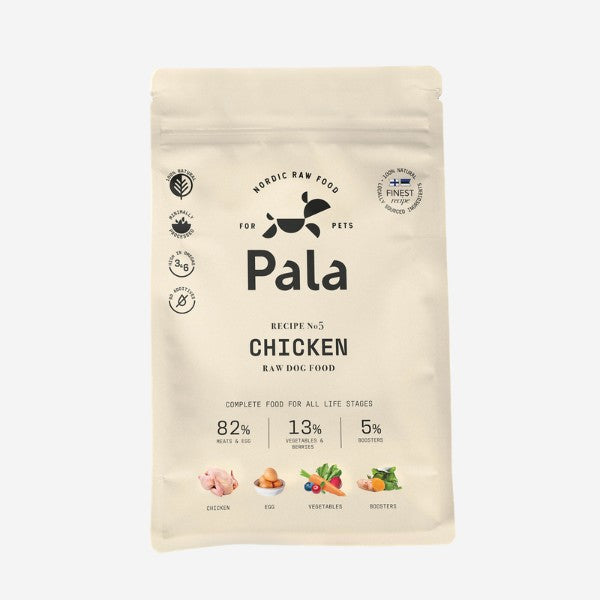 Pala Recipe 5 // Hundefoder til ekstra kræsne hunde (kylling)