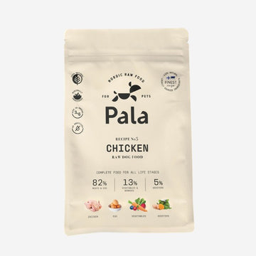 Pala Recipe 5 // Hundefoder til ekstra kræsne hunde (kylling)