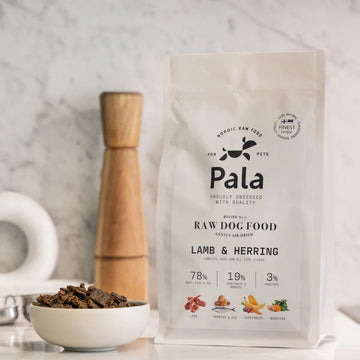 Pala Recipe 7 // Blødt hundefoder til kræsne hunde (lam, sild)