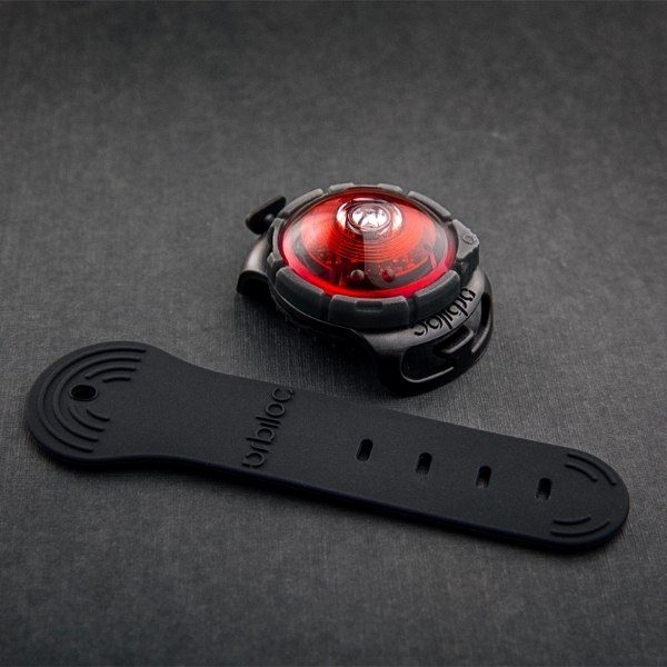 Orbiloc Dog Dual // Waterproof dog flashlight (red)