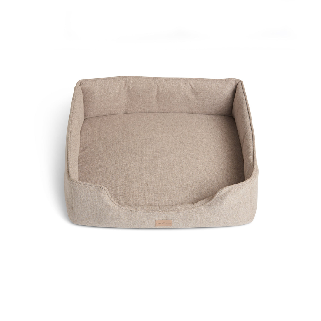 Shiro & Malou Mansion // Hundeseng med høje kanter (beige)