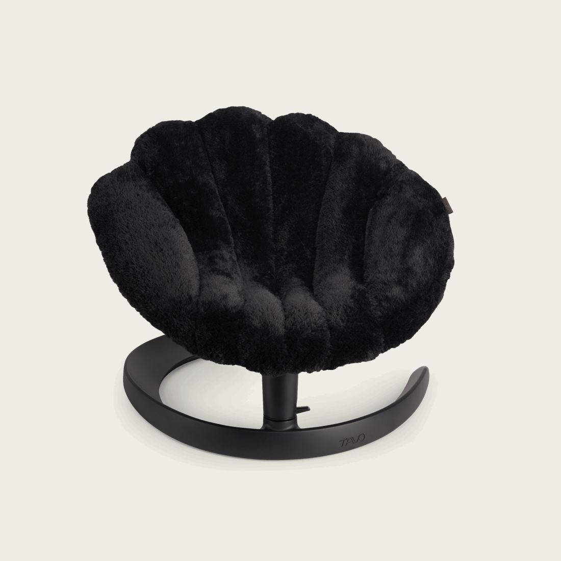 Tavo Shell™ // Gyngende lounge hundeseng (onyx)